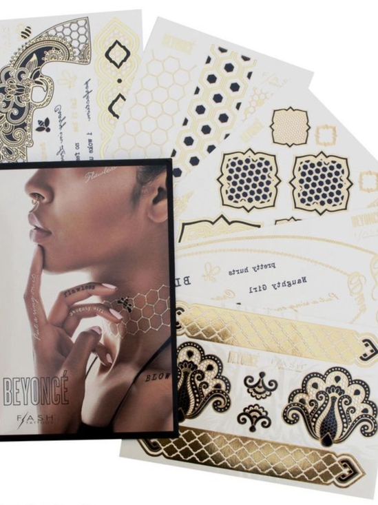 Flash Tattoo Accessories - Beyonce X Flash Tattoos - Temporary